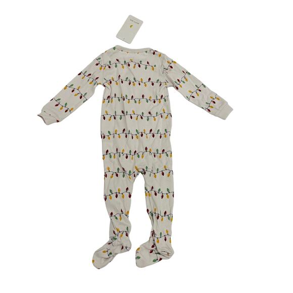 NWT Petit Lem 6M Christmas Light Footie - Picture 2 of 5